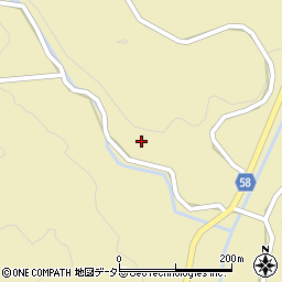 岡山県真庭郡新庄村4377周辺の地図
