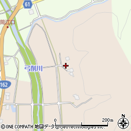京都府京都市右京区京北上中町神宮寺3周辺の地図