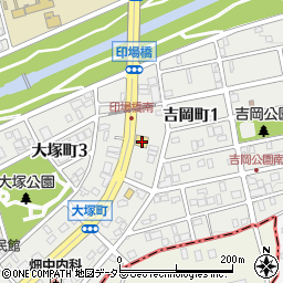 はま寿司尾張旭店周辺の地図