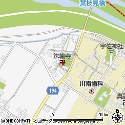 滋賀県東近江市阿弥陀堂町244周辺の地図