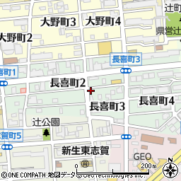 愛知県名古屋市北区長喜町3丁目9周辺の地図
