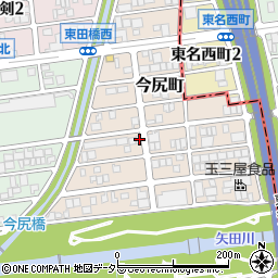 愛知県名古屋市守山区今尻町303-3周辺の地図