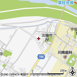 滋賀県東近江市阿弥陀堂町231周辺の地図