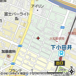 愛知県清須市西枇杷島町北大和74周辺の地図