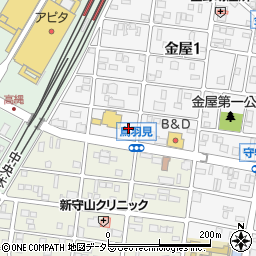 焼鳥本舗 新守山店周辺の地図