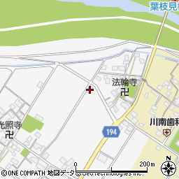 滋賀県東近江市阿弥陀堂町194周辺の地図