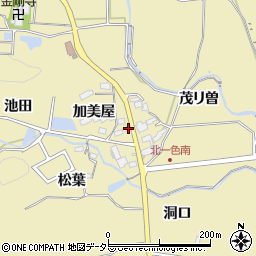 愛知県豊田市北一色町加美屋564-2周辺の地図