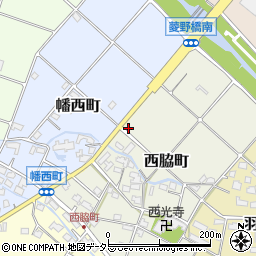 愛知県瀬戸市西脇町72周辺の地図