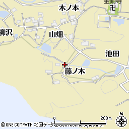 愛知県豊田市北一色町周辺の地図