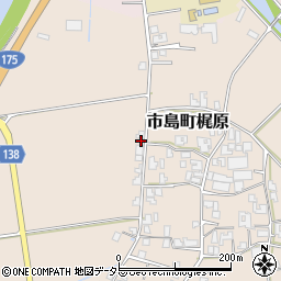 兵庫県丹波市市島町梶原1075-1周辺の地図