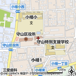 名古屋市　守山福祉会館周辺の地図