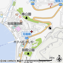 関東煮 箱根屋島周辺の地図