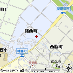 愛知県瀬戸市幡西町88周辺の地図