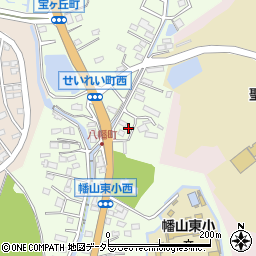 愛知県瀬戸市八幡町245周辺の地図