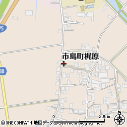 兵庫県丹波市市島町梶原912-2周辺の地図