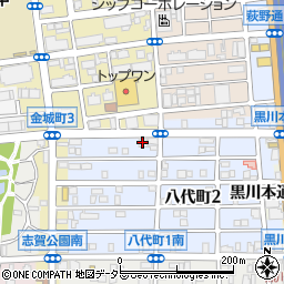 フジマック名古屋営業部周辺の地図