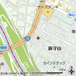 竹村研磨　守山工場周辺の地図