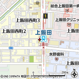 スクールＩＥ上飯田校周辺の地図