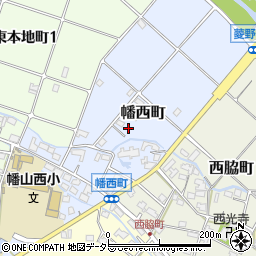 愛知県瀬戸市幡西町121周辺の地図