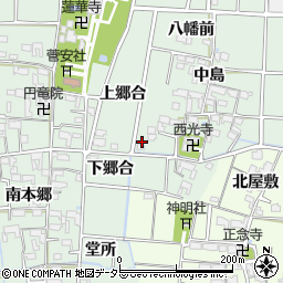 愛知県あま市蜂須賀上郷合1534周辺の地図