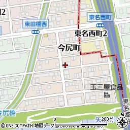 愛知県名古屋市守山区今尻町1401周辺の地図