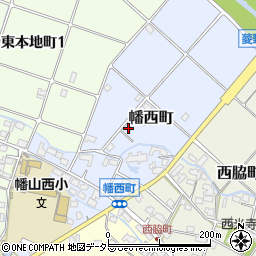 愛知県瀬戸市幡西町122周辺の地図
