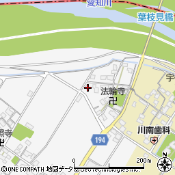 滋賀県東近江市阿弥陀堂町250周辺の地図