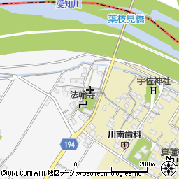 滋賀県東近江市阿弥陀堂町260周辺の地図