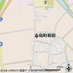 兵庫県丹波市市島町梶原911周辺の地図