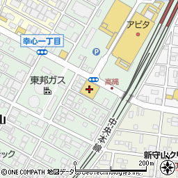 コーナンＰＲＯ新守山店周辺の地図