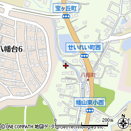愛知県瀬戸市八幡町120周辺の地図