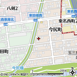 愛知県名古屋市守山区今尻町404周辺の地図
