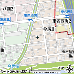 愛知県名古屋市守山区今尻町408周辺の地図