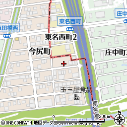 愛知県名古屋市守山区今尻町2110-3周辺の地図
