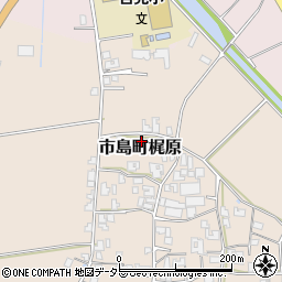 兵庫県丹波市市島町梶原901周辺の地図