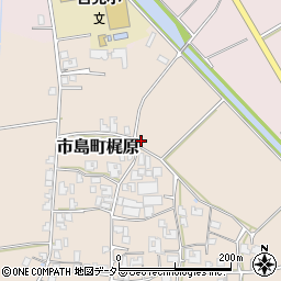 兵庫県丹波市市島町梶原860周辺の地図