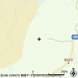 愛知県豊田市東萩平町（伊ノ木垣内）周辺の地図