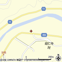 愛知県豊田市池島町（坂口）周辺の地図