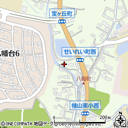 愛知県瀬戸市八幡町128周辺の地図