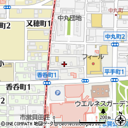 株式会社ボンタイン珈琲本社周辺の地図