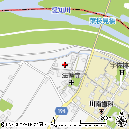滋賀県東近江市阿弥陀堂町253周辺の地図