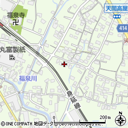 富士伊豆農業協同組合　富士地区本部天間支店周辺の地図