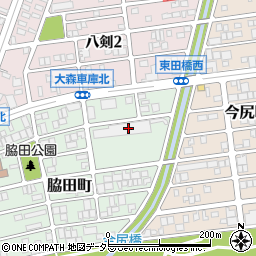 名古屋市役所交通局　市バス大森営業所周辺の地図