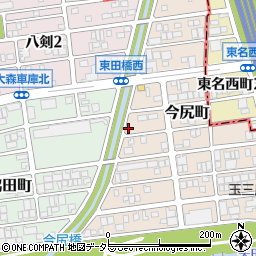 愛知県名古屋市守山区今尻町502周辺の地図