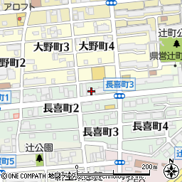 愛知県名古屋市北区長喜町3丁目21周辺の地図