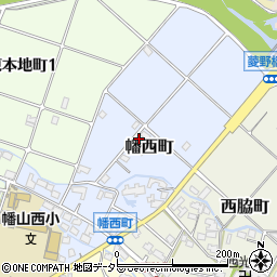 愛知県瀬戸市幡西町82周辺の地図