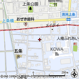 愛知県あま市西今宿六反地五22-13周辺の地図