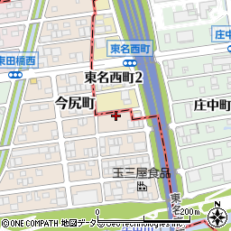 愛知県名古屋市守山区今尻町2104周辺の地図