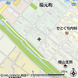 愛知県瀬戸市福元町168周辺の地図