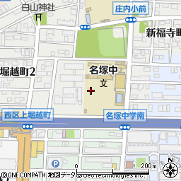 愛知県名古屋市西区新福寺町2丁目周辺の地図